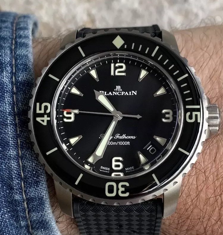 Blancpain Fifty Fathoms Automatique Case 42.3 mm Titanium Men's Watch