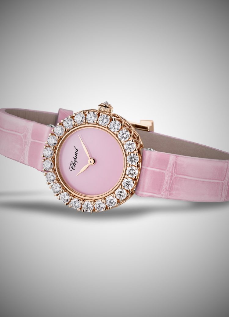 Chopard L’Heure du Diamant Round Pink Ladies Watch